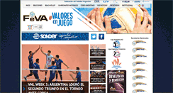 Desktop Screenshot of feva.org.ar