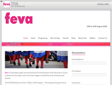 Tablet Screenshot of feva.info